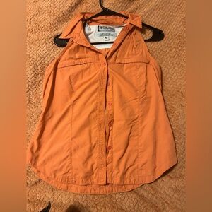 Columbia Bright Orange Women's Shirt